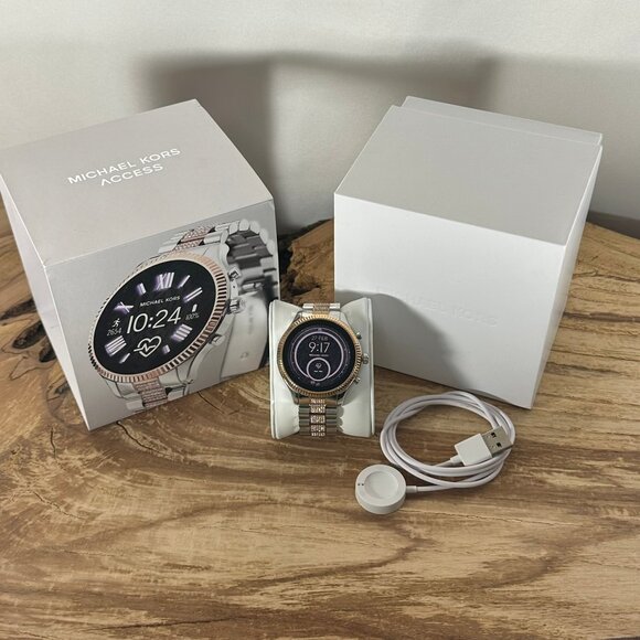 Michael Kors Access Gen Lexington Pavé Two-Tone Smartwatch